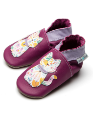 INCH BLUE - Chaussons anti-glisse - CHAT raisin