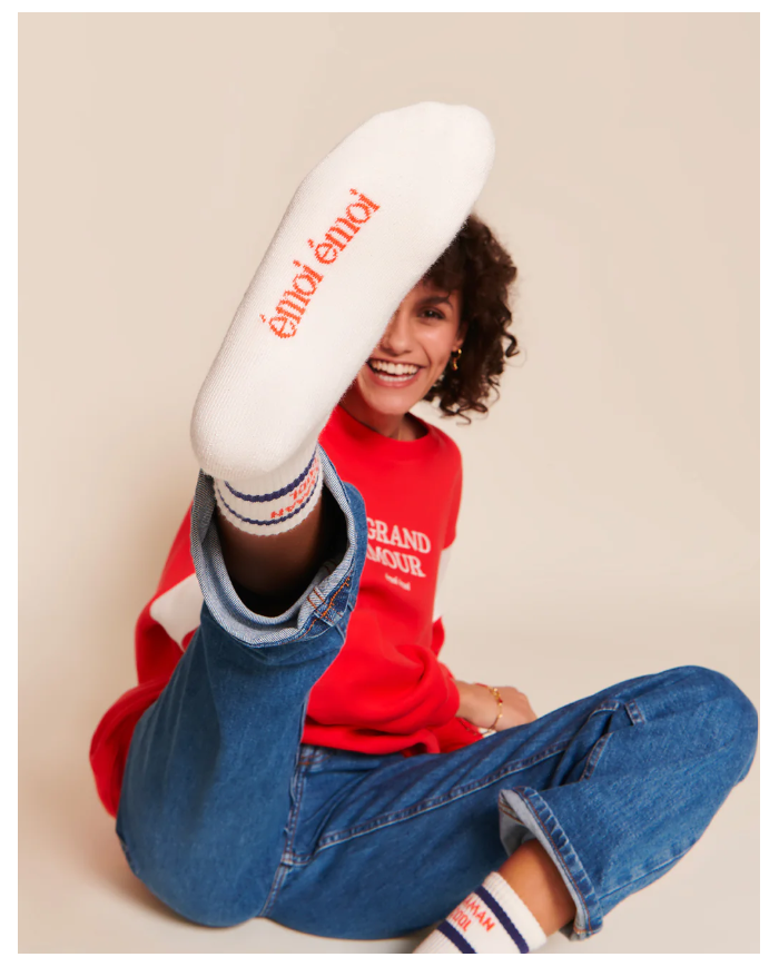 EMOI EMOI - Chaussettes adultes - Message au choix EMOI EMOI - Chaussettes adultes - Message au choix