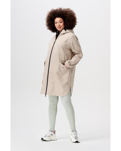 NOPPIES - Veste softshell de grossesse et portage - White pepper NOPPIES - Veste softshell de grossesse et portage - White pepper