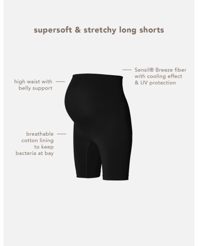 NOPPIES - Short de grossesse sans couture - NIRU - Noir NOPPIES - Short de grossesse sans couture - NIRU - Noir