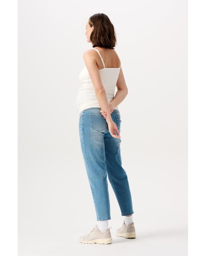 NOPPIES - Jeans de grossesse Mom Fit - AZUA - Vintage blue