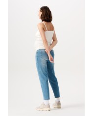 NOPPIES - Jeans de grossesse Mom Fit - AZUA - Vintage blue