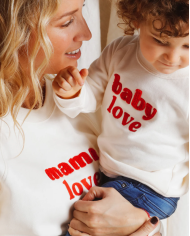 EMOI EMOI - Sweat enfant - L'amour est déclaré - Gris EMOI EMOI - Sweat enfant - L'amour est déclaré - Gris