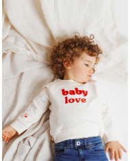 EMOI EMOI - Sweat enfant - Baby love EMOI EMOI - Sweat enfant - Baby love