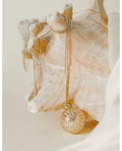 copy of Bola-JOY or jaune- cordon rose/crème