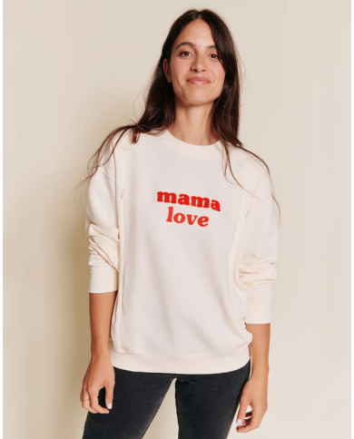 EMOI EMOI - Sweat d'allaitement - Mama Love EMOI EMOI - Sweat d'allaitement - Mama Love