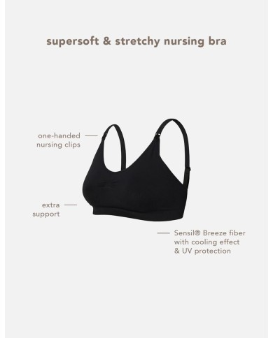 NOPPIES - Soutiens-gorge seamless HURA - Noir