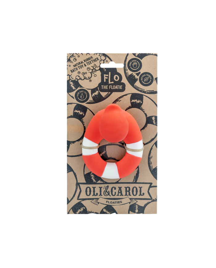 OLI&CAROL - FLO le canard flotteur - Rouge OLI&CAROL - FLO le canard flotteur - Rouge