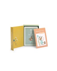 MOULIN ROTY - Cartes "Mes 12 premiers mois" - Trois petits lapins MOULIN ROTY - Cartes "Mes 12 premiers mois" - Trois petits lapins