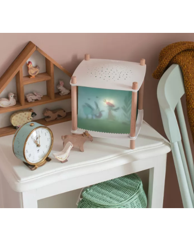 MOULIN ROTY - Lanterne magique - Trois petits lapins