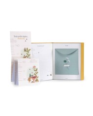 MOULIN ROTY - Livre de naissance - Trois petits lapins MOULIN ROTY - Livre de naissance - Trois petits lapins