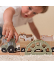 LITTLE DUTCH - Train en bois - Little farm