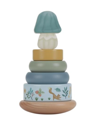 LITTLE DUTCH - Tour à empiler - Forest friends