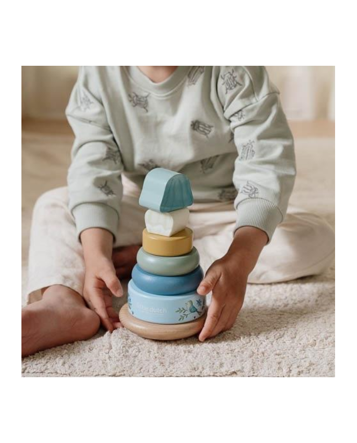 LITTLE DUTCH - Tour à empiler - Forest friends