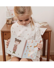 LITTLE DUTCH - Livre de cartes à gratter - Rosa & friends LITTLE DUTCH - Livre de cartes à gratter - Rosa & friends