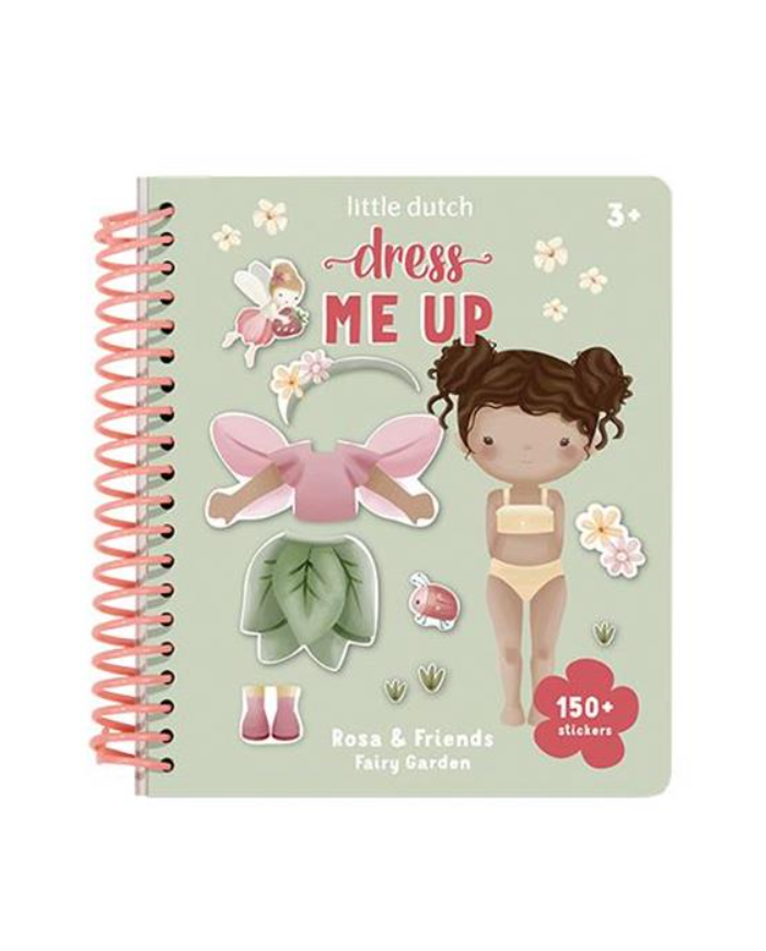 LITTLE DUTCH - Livre de cartes à gratter - Rosa & friends LITTLE DUTCH - Livre de cartes à gratter - Rosa & friends