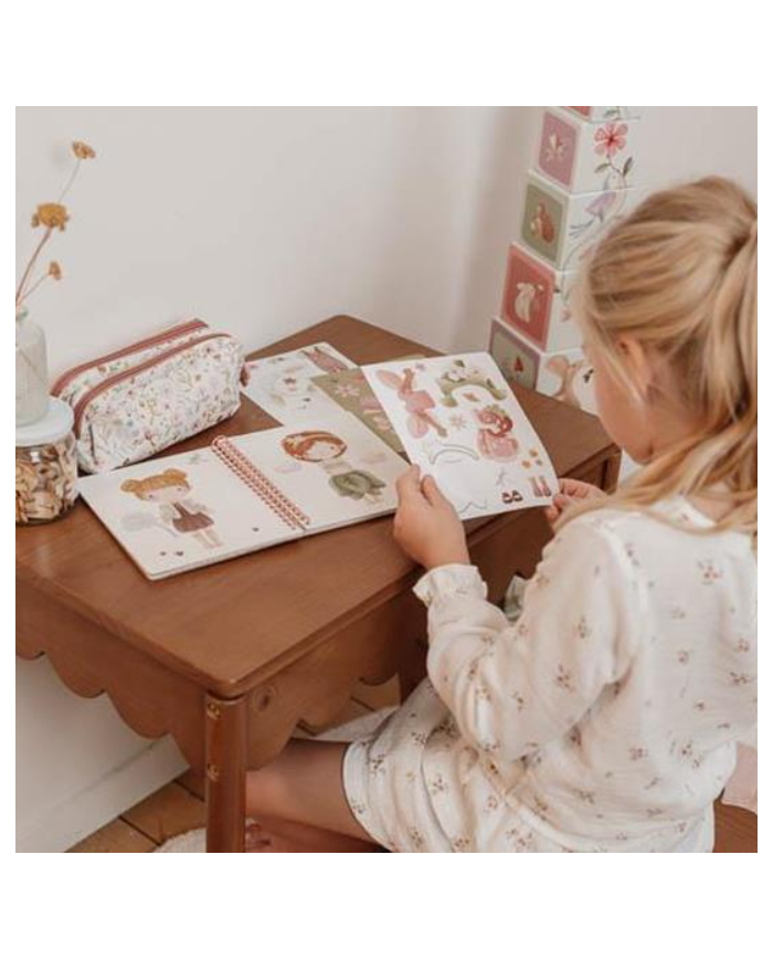 LITTLE DUTCH - Livre de cartes à gratter - Rosa & friends LITTLE DUTCH - Livre de cartes à gratter - Rosa & friends