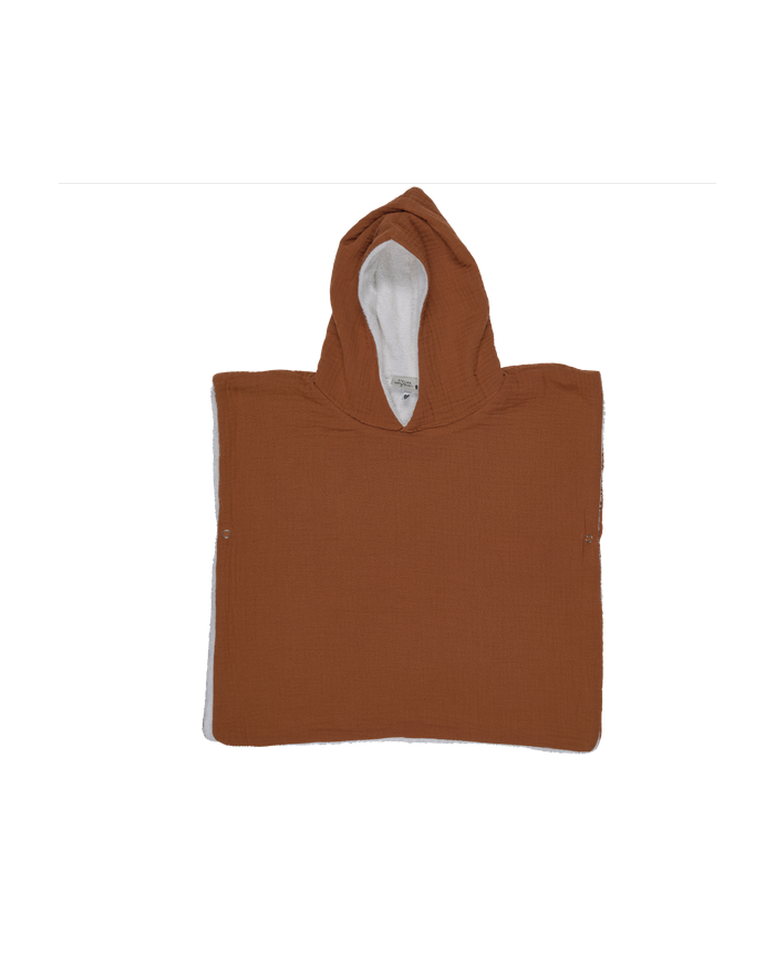 ATELIER WAGRAM - Poncho gaze - Caramel