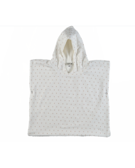 ATELIER WAGRAM - Poncho gaze - Carreaux