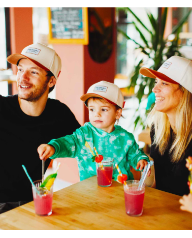 HELLO HOSSY - Casquette - Mini beige