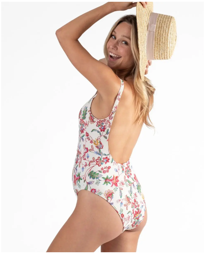 CACHE COEUR - Maillot de bain de grossesse - TEA TIME CACHE COEUR - Maillot de bain de grossesse - TEA TIME