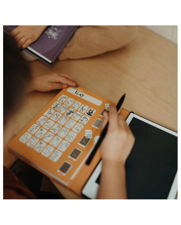 KIDYWOLF - Tablette à dessins - Animaux