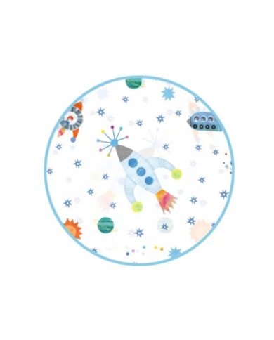 DJECO - Cape de pluie - Fusées