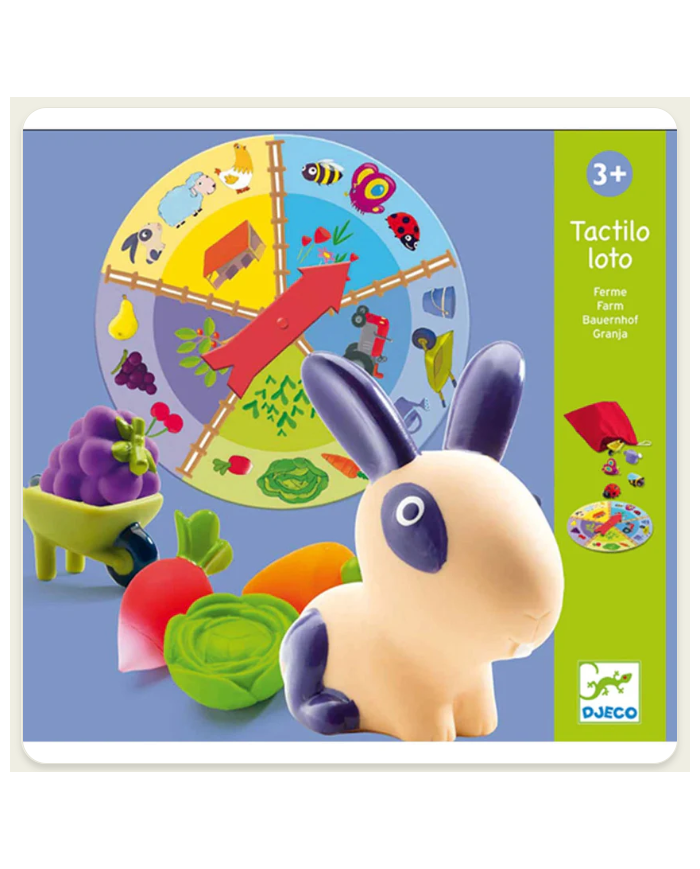 DJECO - Tactilo Loto de la ferme