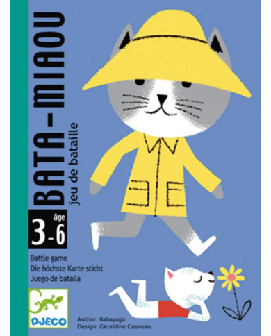 DJECO - Jeu de cartes - Bata-miaou