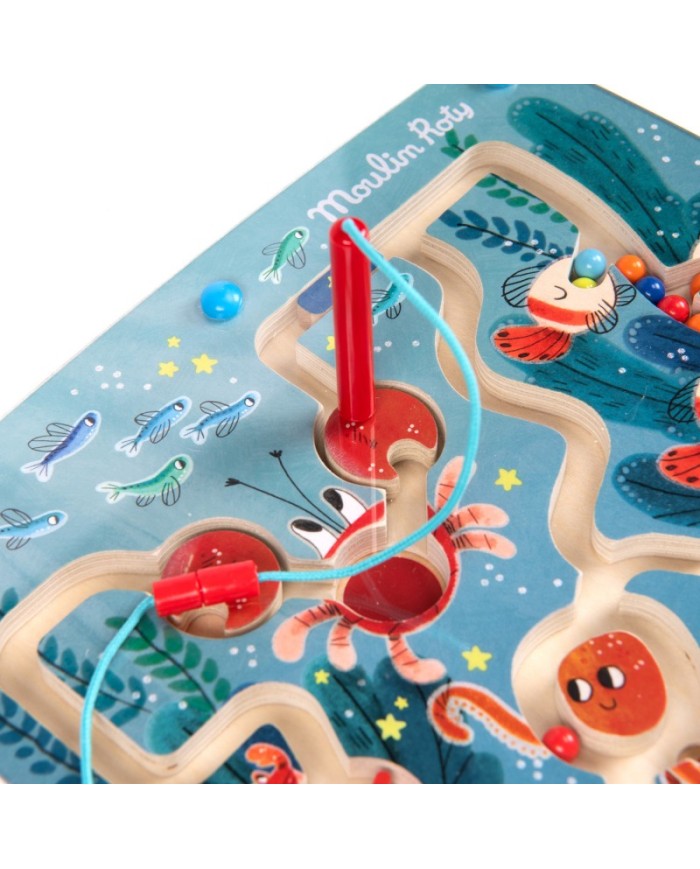 MOULIN ROTY- Labyrinthe magnétique- Les aventures de Paulie