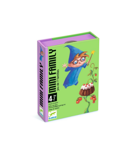 DJECO - Jeux de cartes "Mini family"