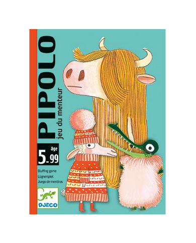 DJECO - Jeux de cartes "Pipolo"