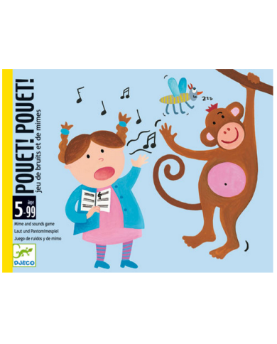 DJECO - Jeux de cartes "Pouet Pouet"