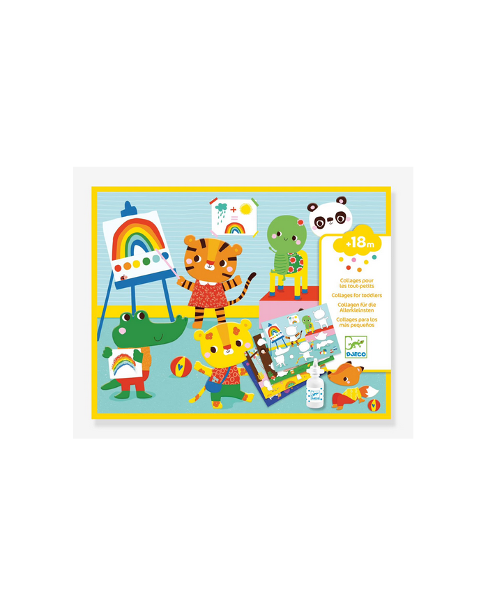 DJECO - Coffret d’activités - Le chat et ses amis DJECO - Coffret d’activités - Le chat et ses amis