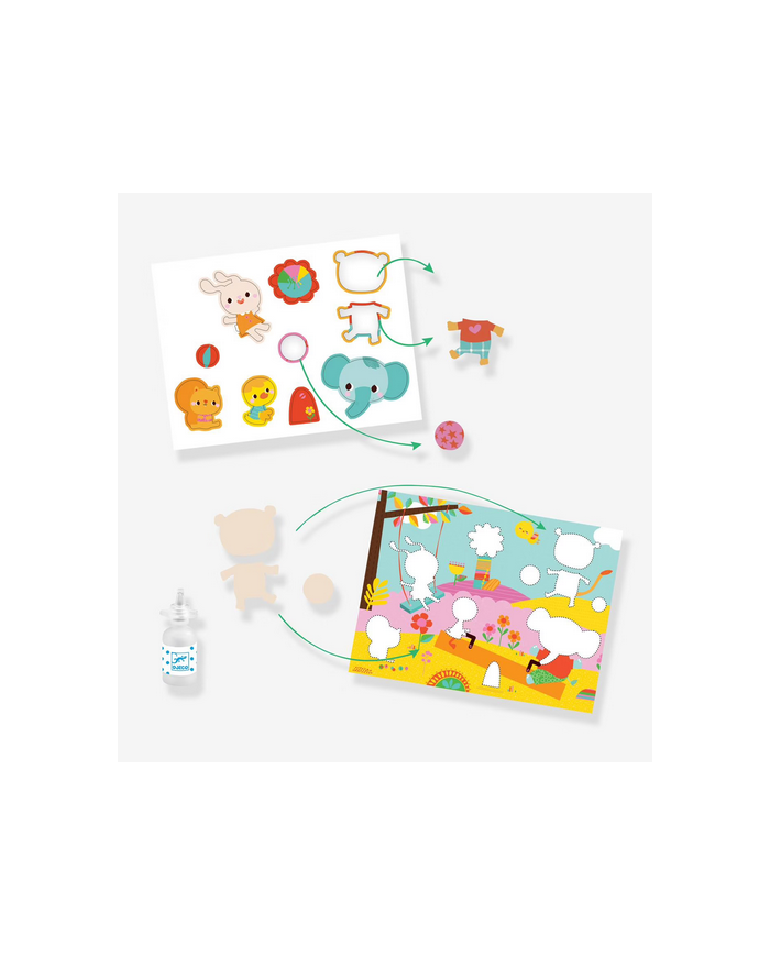 DJECO - Coffret d’activités - Le chat et ses amis DJECO - Coffret d’activités - Le chat et ses amis