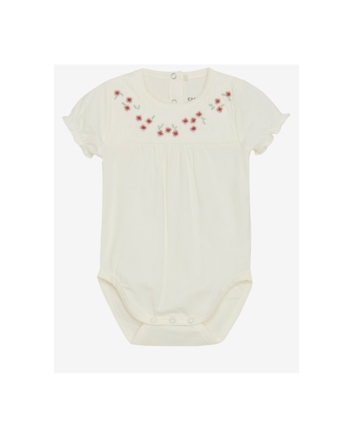 copy of EN FANT - T-shirt blanc à volants - Egret