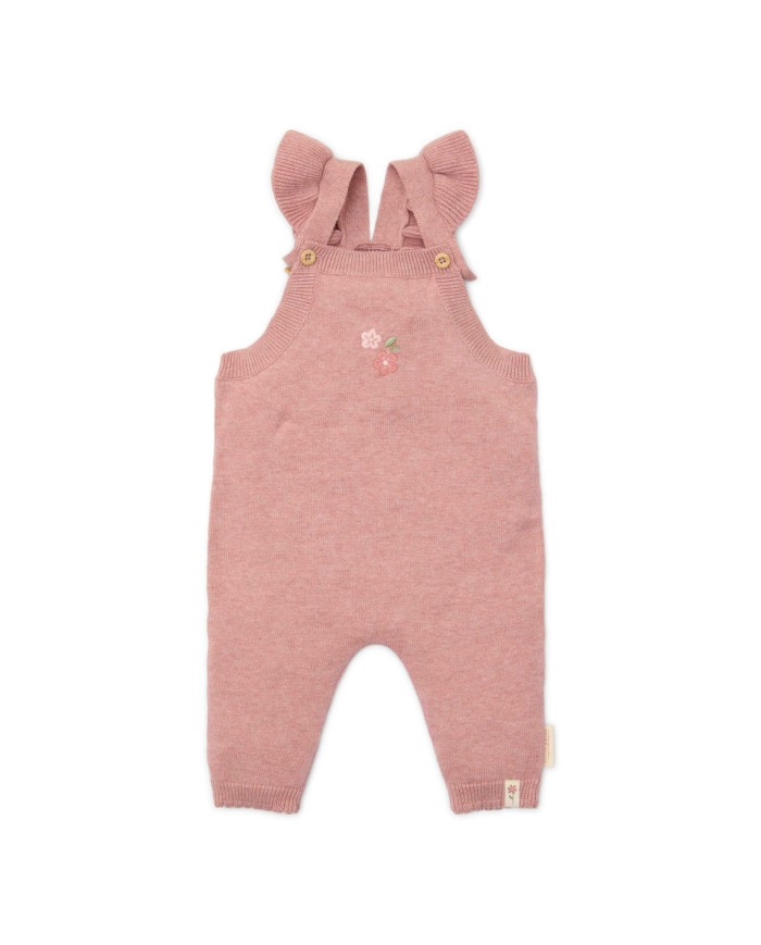 LITTLE DUTCH - Salopette en maille - Fairy Pink LITTLE DUTCH - Salopette en maille - Fairy Pink