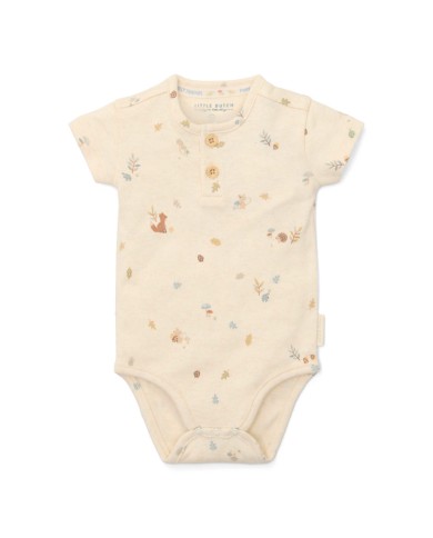 LITTLE DUTCH - Body manches courtes - Forest Friends