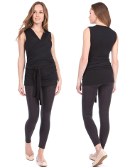 SERAPHINE - Top peau à peau sans manches - WINIFRID - Noir