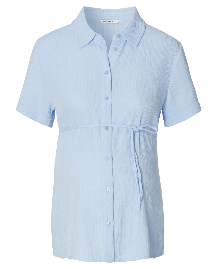 NOPPIES - Blouse de grossesse manches courtes - PEPEP - Light sky NOPPIES - Blouse de grossesse manches courtes - PEPEP - Light sky