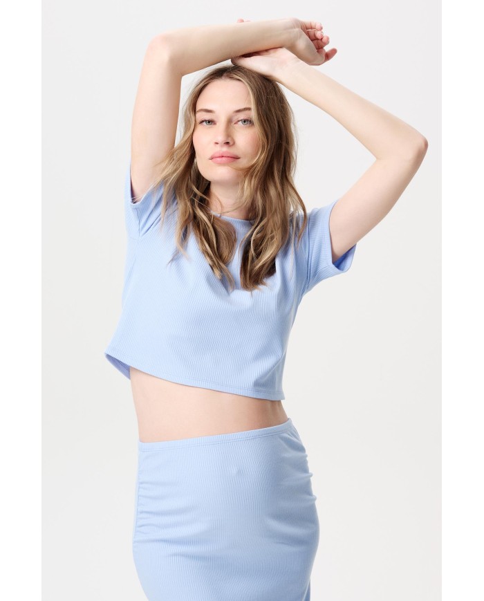 NOPPIES - Jupe de grossesse  - VIJA - Light sky NOPPIES - Jupe de grossesse  - VIJA - Light sky