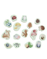 LITTLE DUTCH - Animaux en mousse pour le bain - Forest Friends