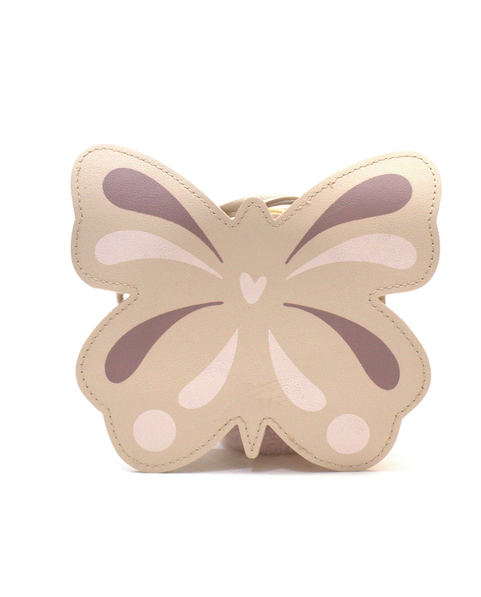 YUKO B. - Sac en bandoulière enfant - MEILIN - Papillon beige YUKO B. - Sac en bandoulière enfant - MEILIN - Papillon beige