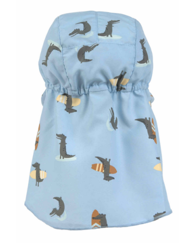 LASSIG - Casquette anti UV - Crocodile sky blue
