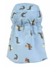 LASSIG - Casquette anti UV - Crocodile sky blue LASSIG - Casquette anti UV - Crocodile sky blue