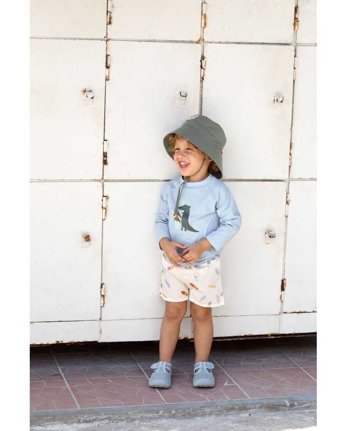 LASSIG - Top anti UV - Crocodile sky blue LASSIG - Top anti UV - Crocodile sky blue