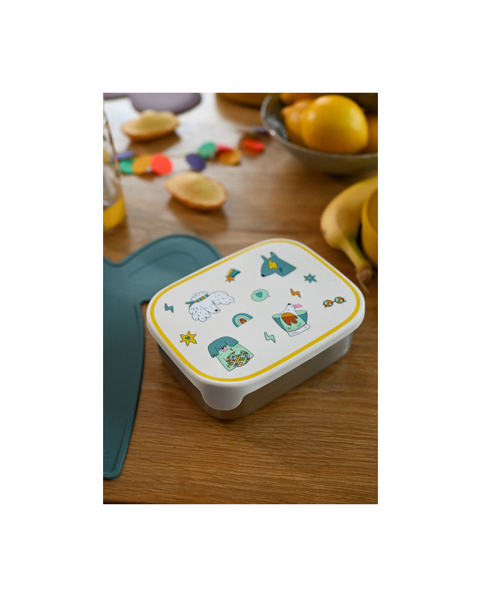 THE COTTON CLOUD - Boîte à repas avec compartiments - Funky dogs THE COTTON CLOUD - Boîte à repas avec compartiments - Funky dogs