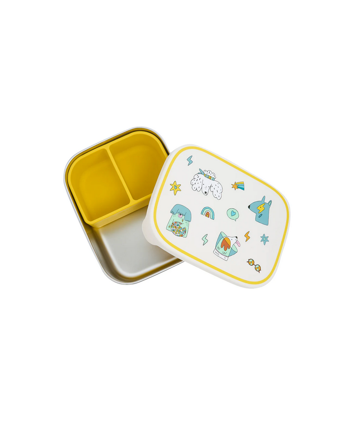 THE COTTON CLOUD - Boîte à repas avec compartiments - Funky dogs THE COTTON CLOUD - Boîte à repas avec compartiments - Funky dogs