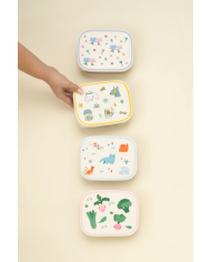 THE COTTON CLOUD - Boîte à repas avec compartiments - Veggie Pals THE COTTON CLOUD - Boîte à repas avec compartiments - Veggie Pals