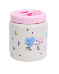 THE COTTON CLOUD - Boîte à repas isotherme - Dancing hearts THE COTTON CLOUD - Boîte à repas isotherme - Dancing hearts